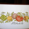 1970 Corning Ware A-1 1/2-B Spice of Life L'Echalote 1.5 Liter Casserole Dish