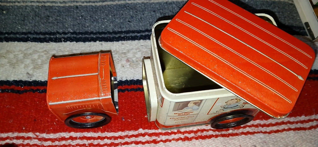 Campbell's Condensed Tomato Soup Metal Delivery Truck/Container