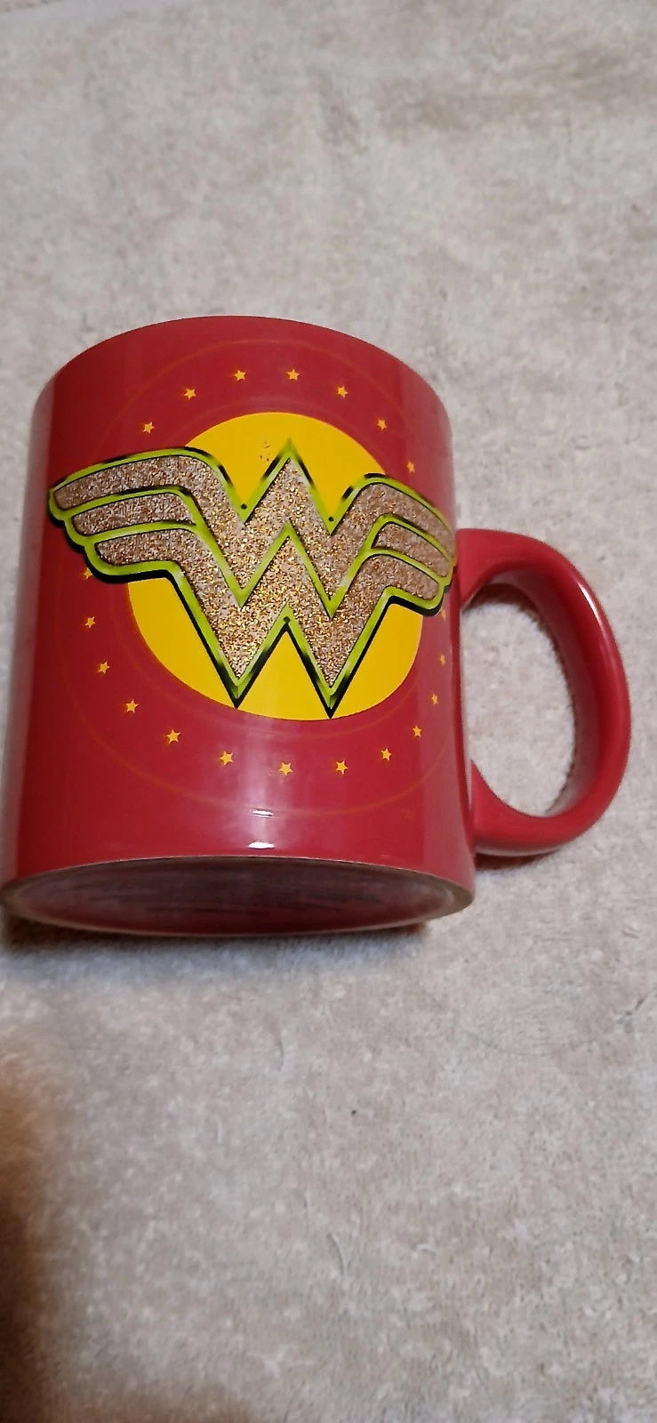 Wonder Woman WW Logo Super Hero Tea Coffee Mug