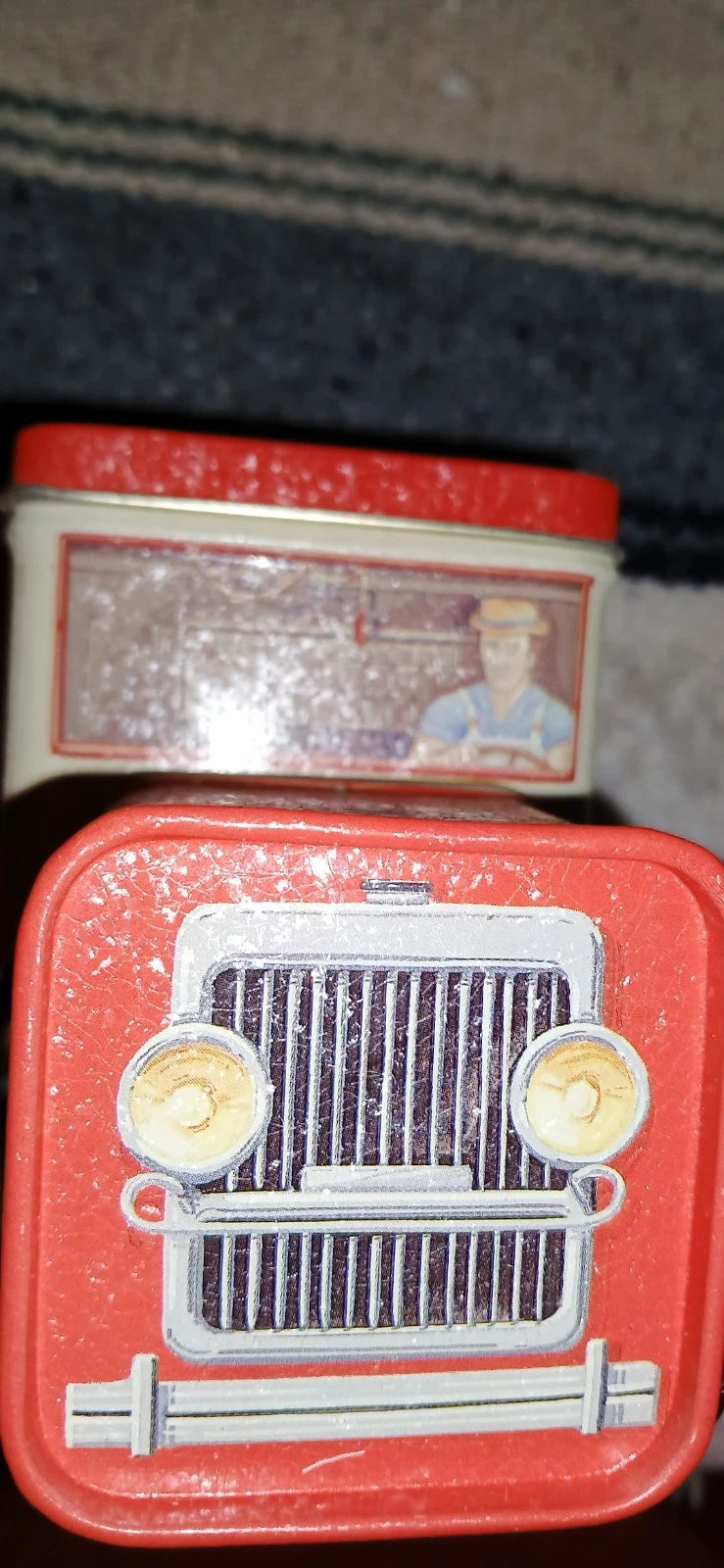 Campbell's Condensed Tomato Soup Metal Delivery Truck/Container