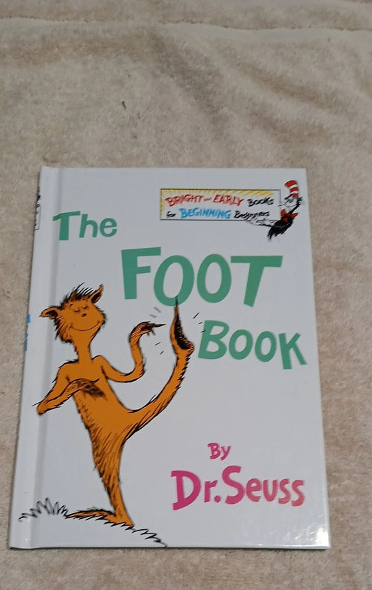 The Foot Book by Dr. Seuss 1968 Grolier Book Club Edition Excellent