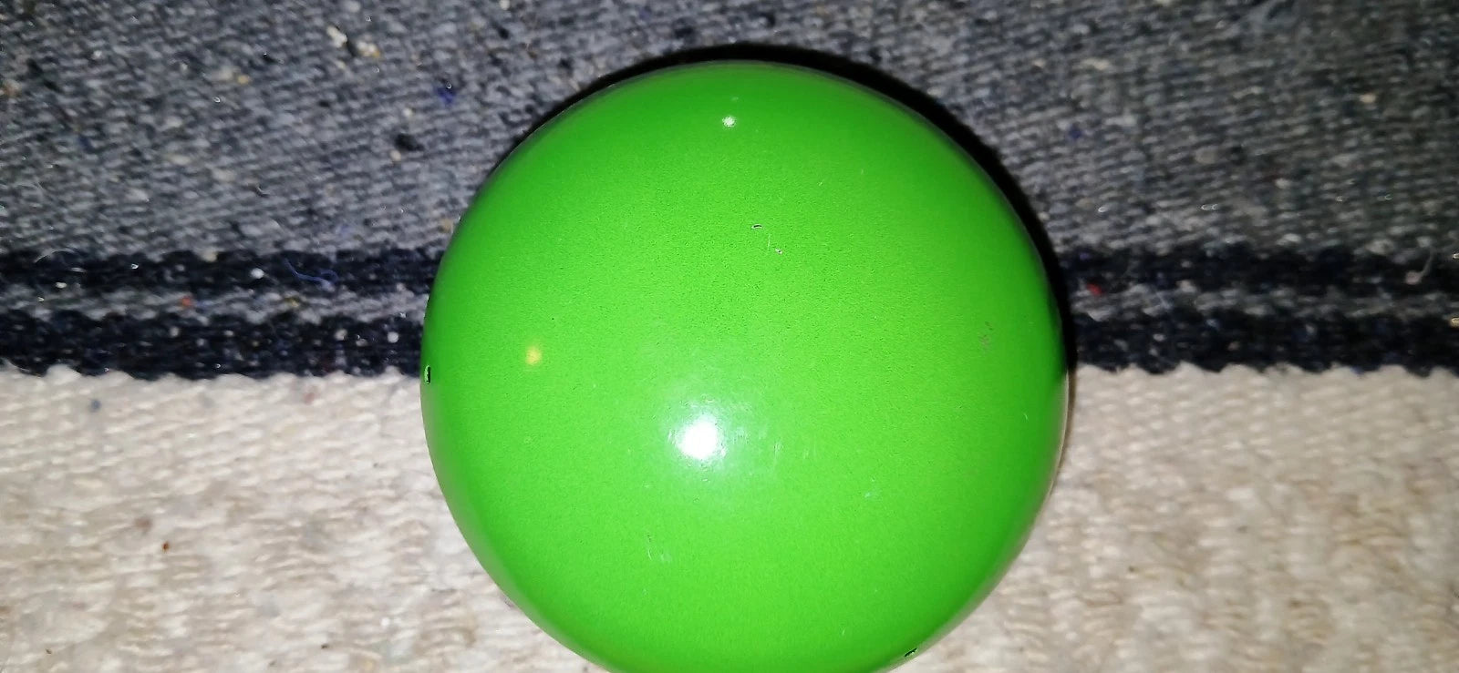 3" Metal Green M&M Container — Dings