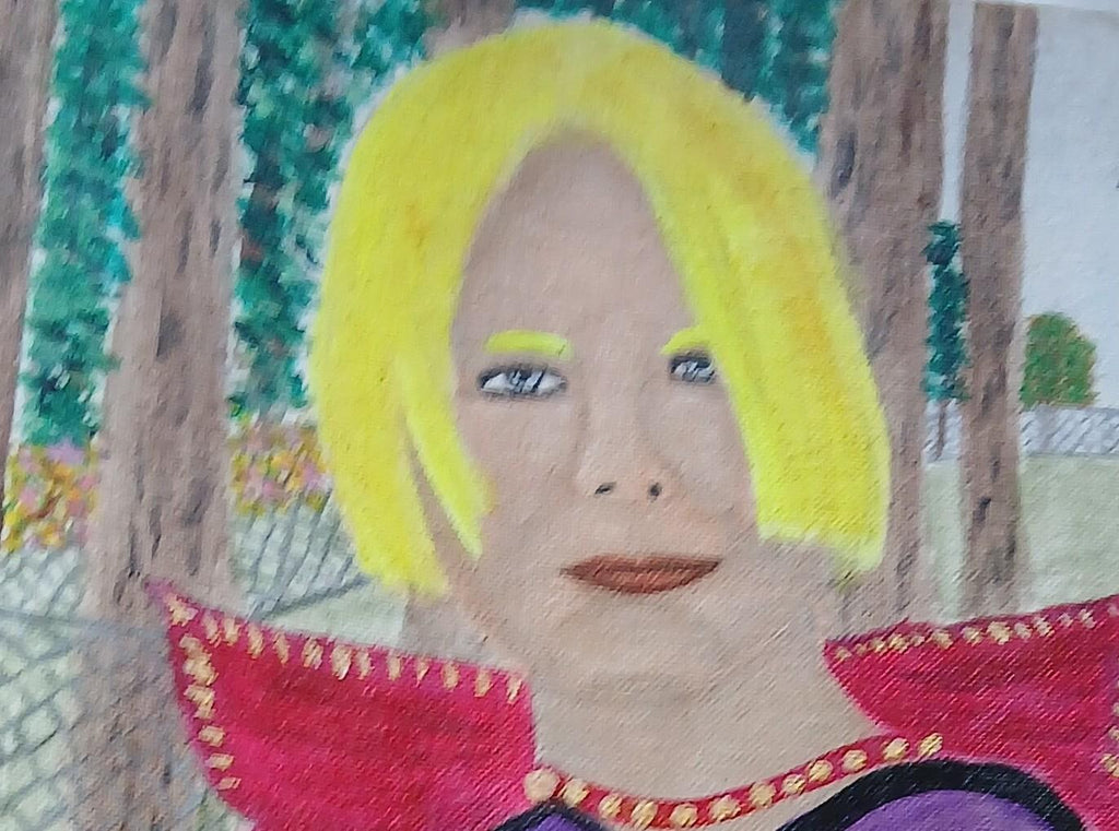 My First Boyfriend Drew in My Childhood Backyard