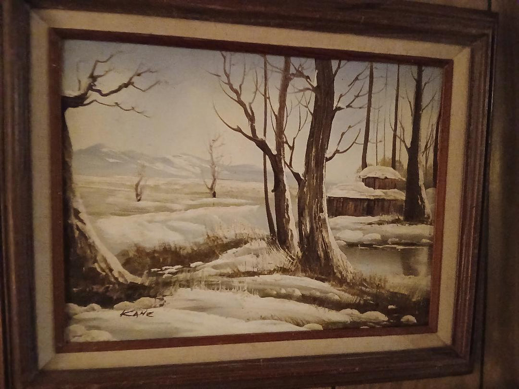 Four Seasons Collection — A Curated Set of Four Original Framed Paintings
