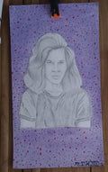 Portrait — Kresimir (Acrylic & Pencil on Paper) — SOLD $20,000