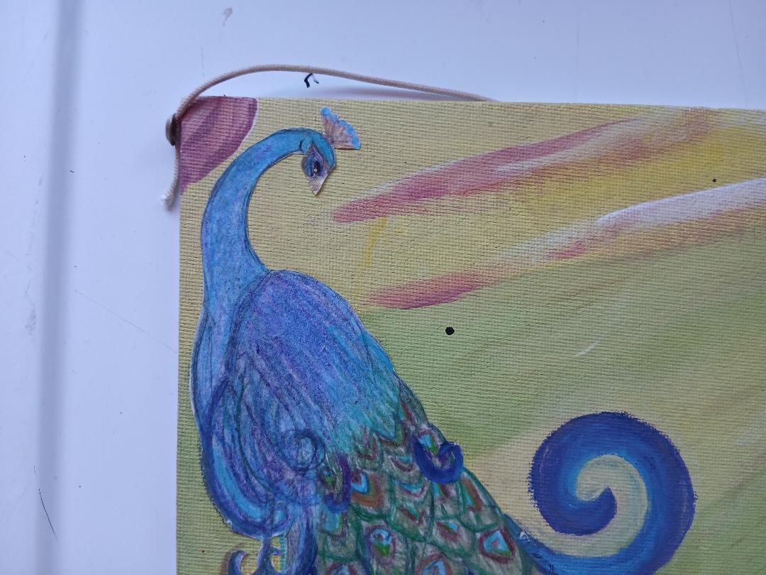 Paper Peacock