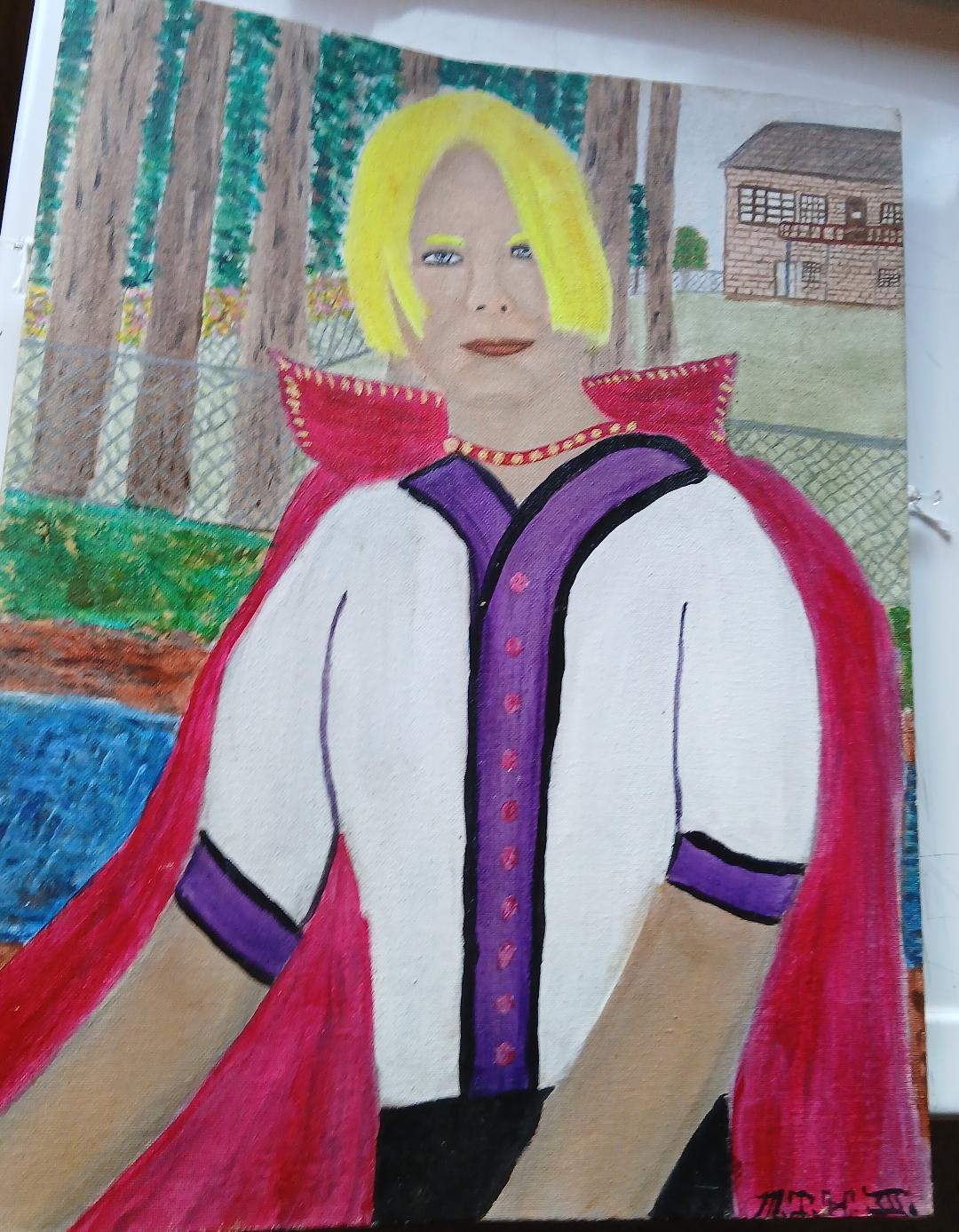 My First Boyfriend Drew in My Childhood Backyard