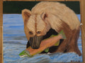 Bear Catching Fish