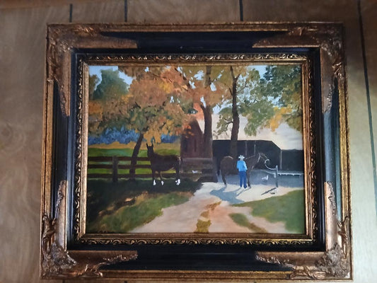 Four Seasons Collection — A Curated Set of Four Original Framed Paintings