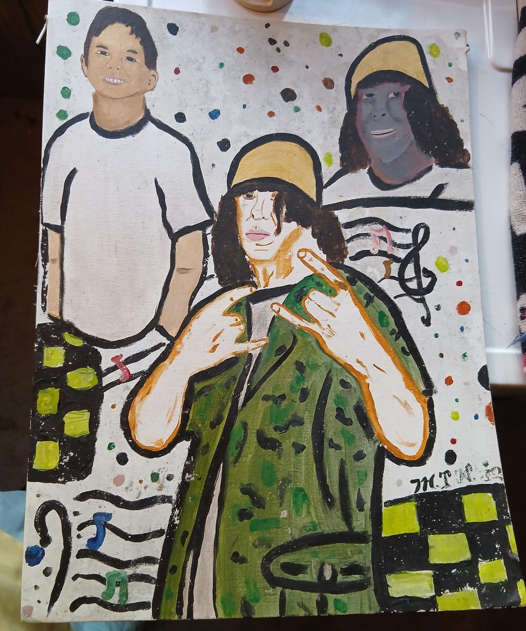 18x24 Portrait — Nephews Nick and Tommy