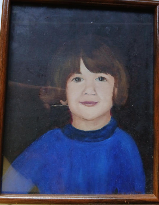 Portrait — Brother Stephen as a Child (Oil Painting)