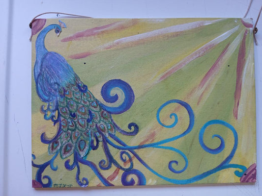 Paper Peacock