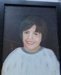 Portrait — Chef Dr. Heaton as a Child (Oil Painting)